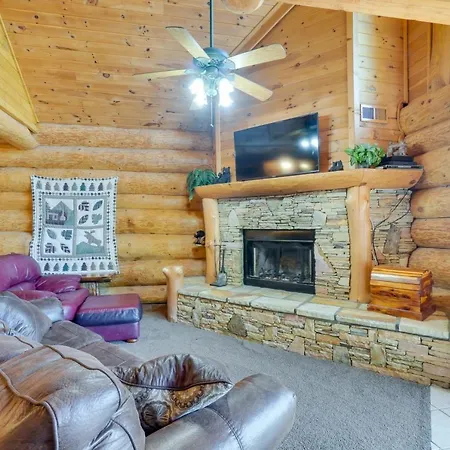 Smoky Mountain Vacation Rental Cabin With Hot Tub! Gatlinburg Exterior foto
