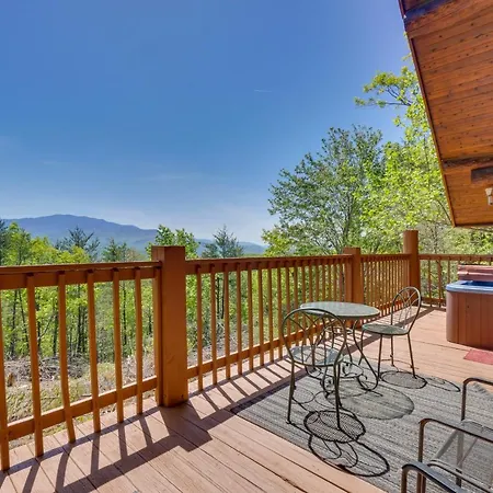 Smoky Mountain Vacation Rental Cabin With Hot Tub! Gatlinburg Exterior foto