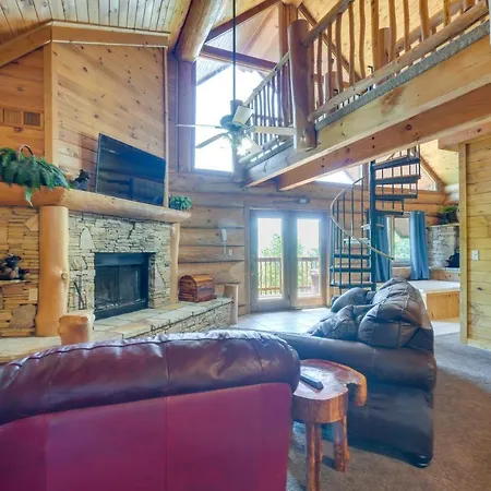 Smoky Mountain Vacation Rental Cabin With Hot Tub! Gatlinburg Exterior foto